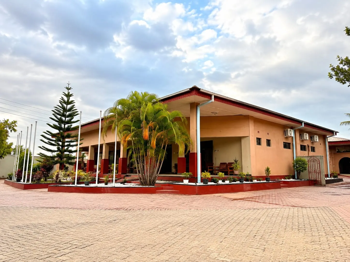 view of garden